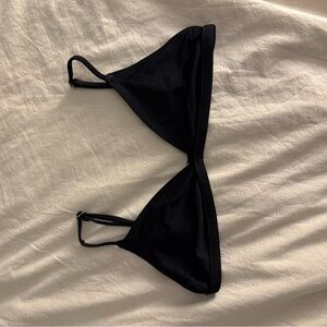 billabong Black Triangle Bikini Top